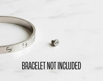 Silver Love Bracelet Replacement Screw – Bangle Repair Part – Luxury Jewelry Hardware