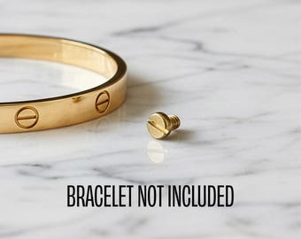 Gold Love Bracelet Replacement Screw – Bangle Repair Part – Luxury Jewelry Hardware