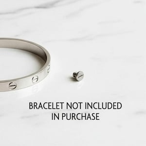 The Love Bracelet Replacement Screw - Luxury Designer Jewelry Replacement Parts - US Based Seller!