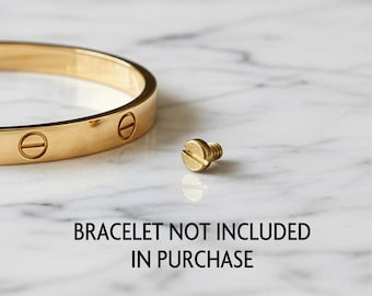 The Love Bracelet Replacement Screw - Luxury Designer Jewelry Replacement Parts - US Based Seller!