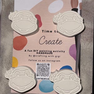 Ninja Turtles • Paintable Plaster Figurine Kits