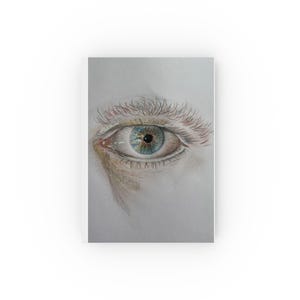 Hardcover Sketch Notebook featuring illustrative design from original artwork
