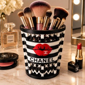 Chanel Makeup Brush Holder - Etsy