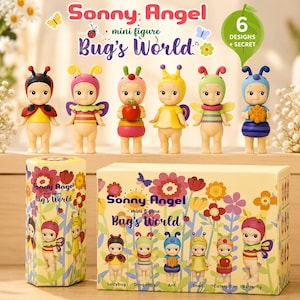 Sonny Angel Bug's World Series Sealed Blind Box Single Pieces Full Collection Set