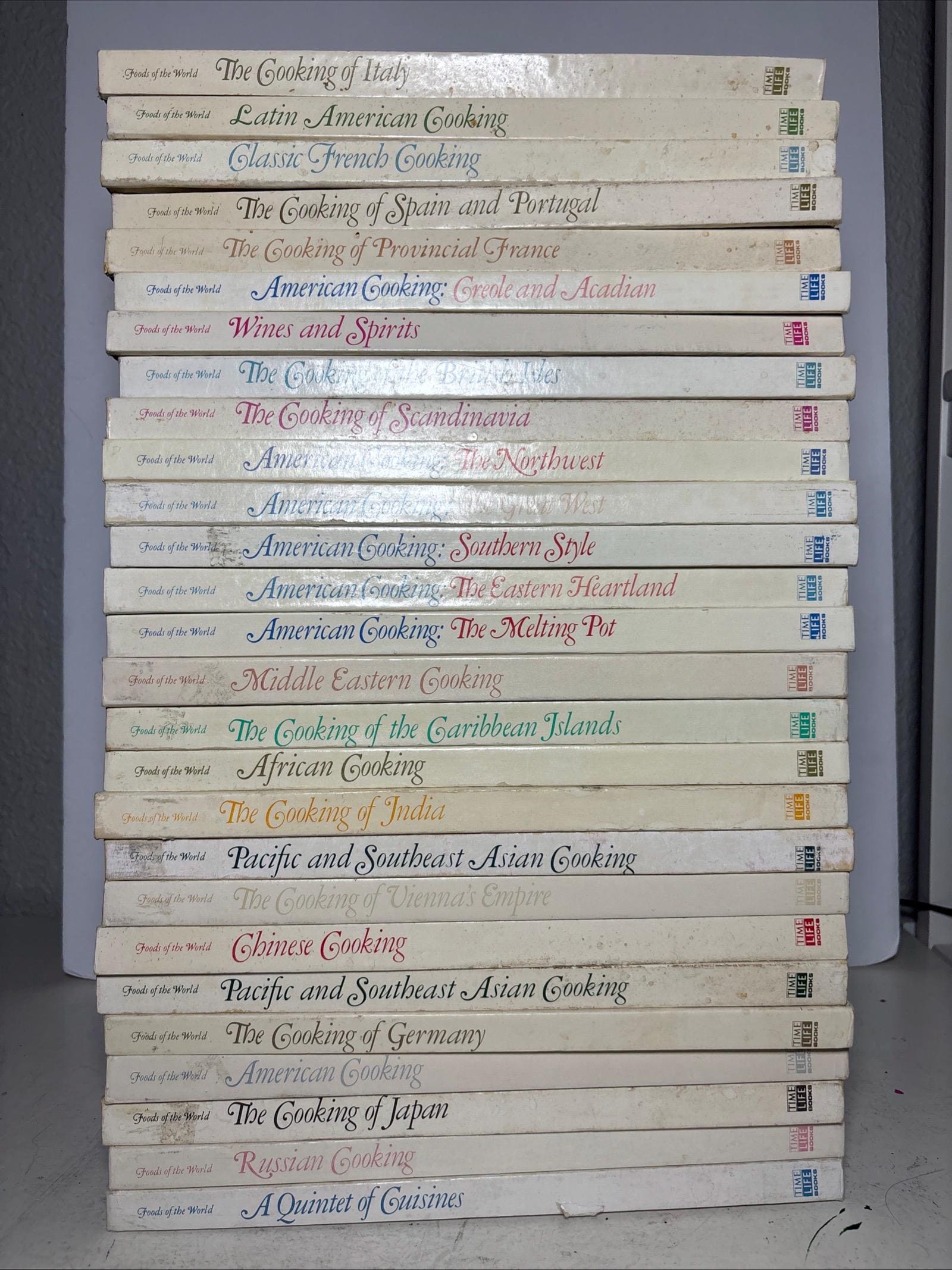 Time Life Cookbook Complete Set - Etsy