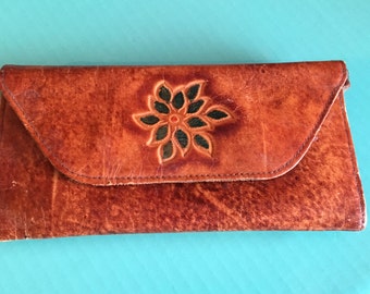 Vintage Leather Wallet free shipping