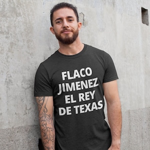 Flaco Jimenez El Rey De Texas Short-Sleeve Unisex T-Shirt