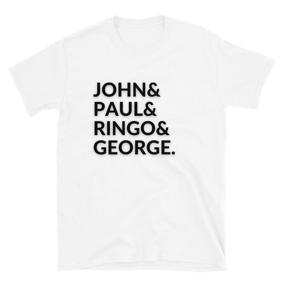 beatles shirt john paul ringo george