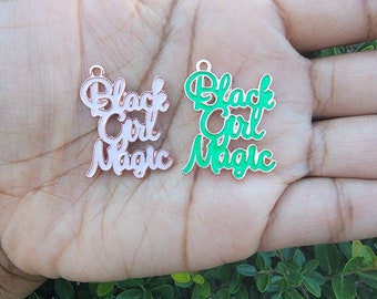 Black Girl Magic Charm