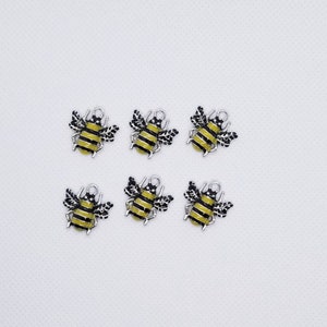 Bee Charms (set of 6)