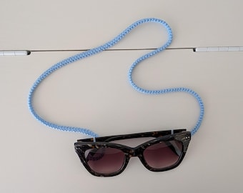 Crochet glasses chain