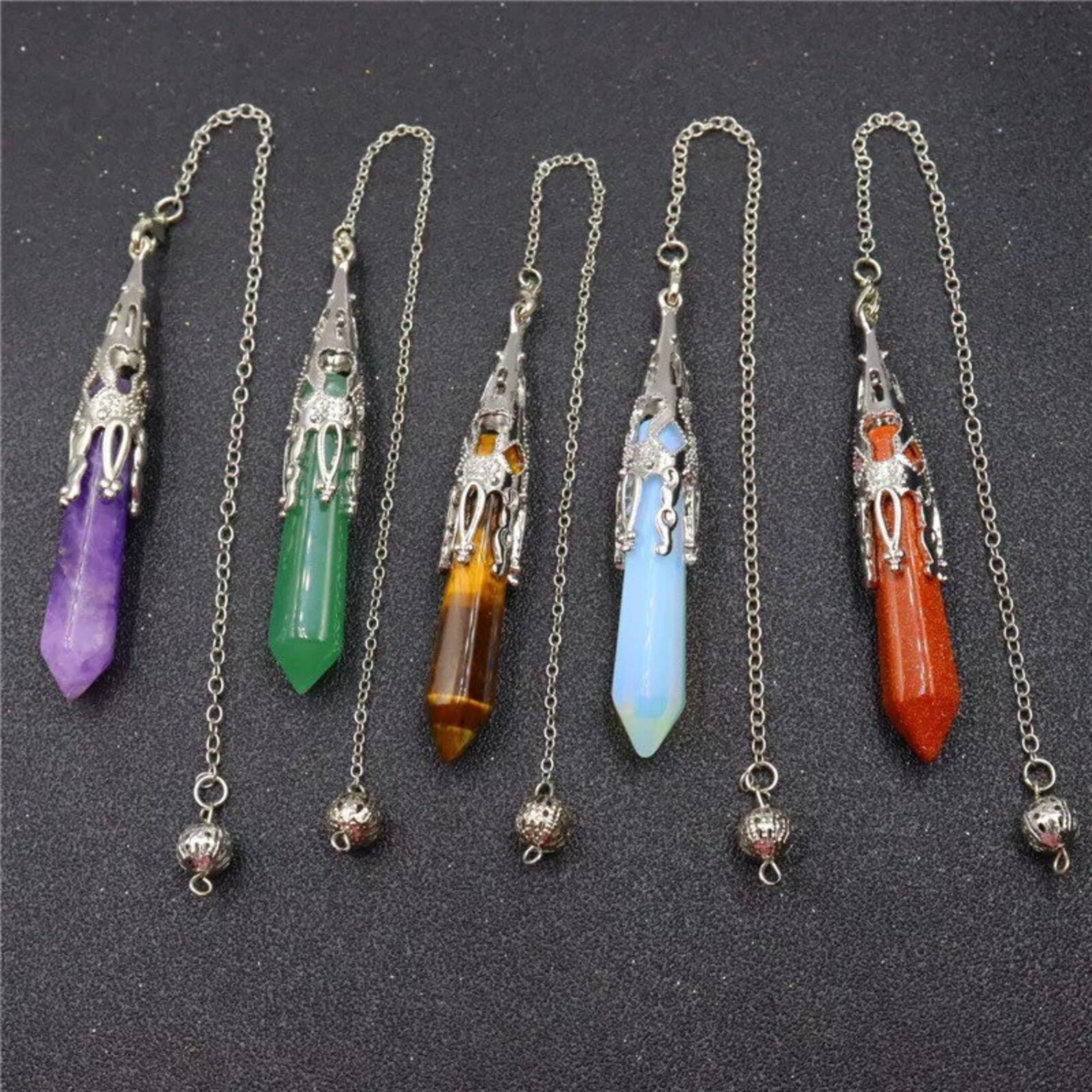 Crystal Pendulum Etsy