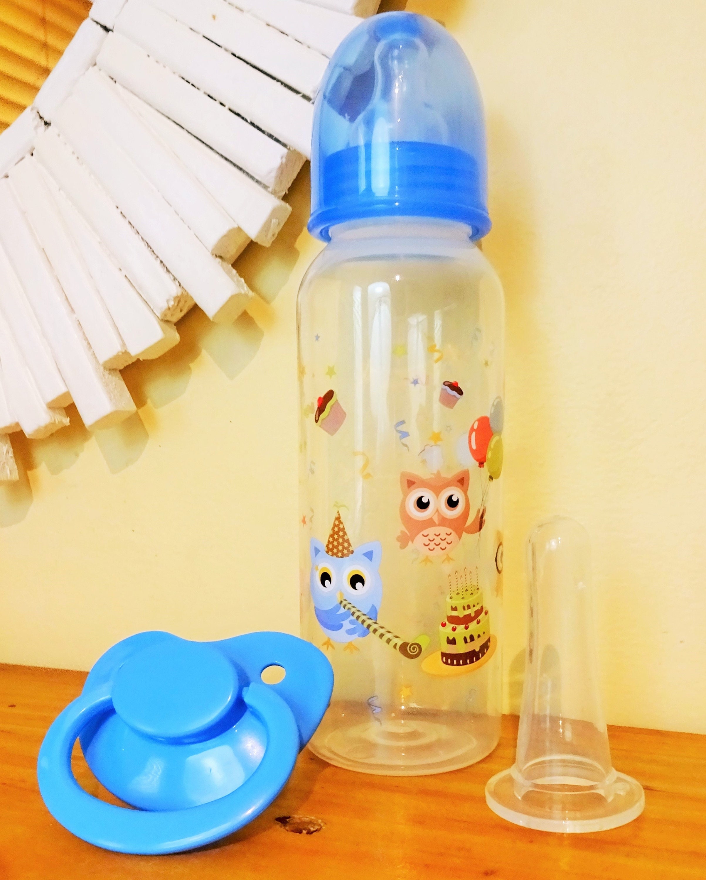 Envy Body Shop Adult Bottle - Happy ABDL & DDLG Milk Bottles Perfect for  Age Play/Little Space (Blue)