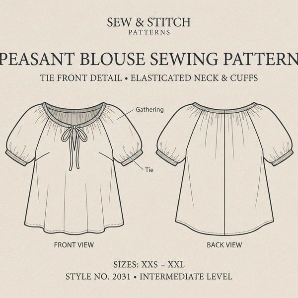 Blouses With Tie Back - Etsy UK