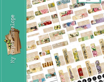 DK11 Nature Themed Paper Clip Covers