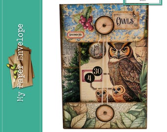 DK36 Majestic Owls Folio