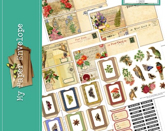 DK55 Vintage Style Gift Card Holders