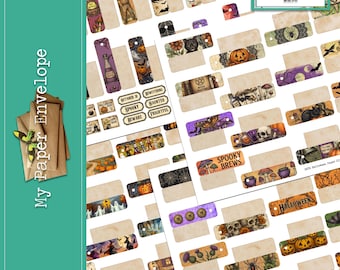 DK56 Halloween Paper Clip Covers