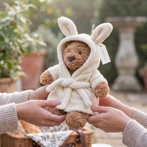 Bartholomew Bear Bathrobe Outfit Jellycat - Etsy