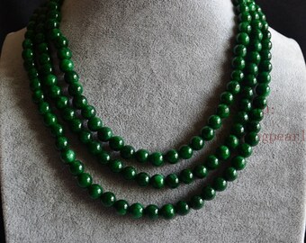 green necklaces
