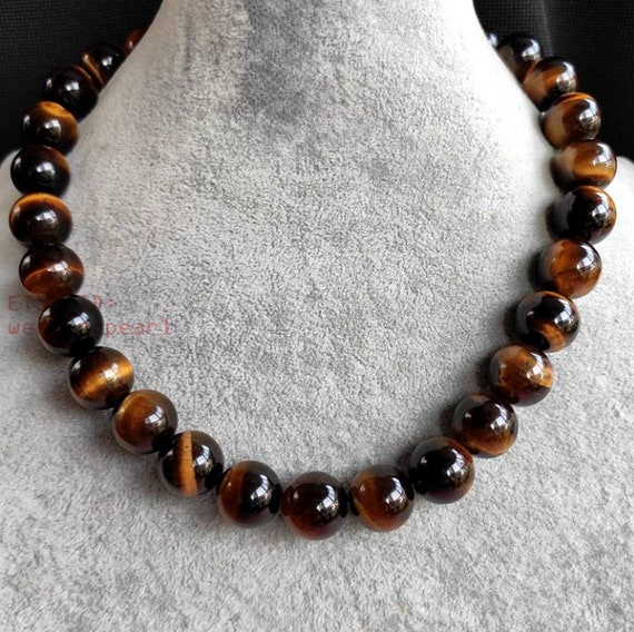 Tiger's eye mini beads necklace | Wealth & Fortune – The Lilith store