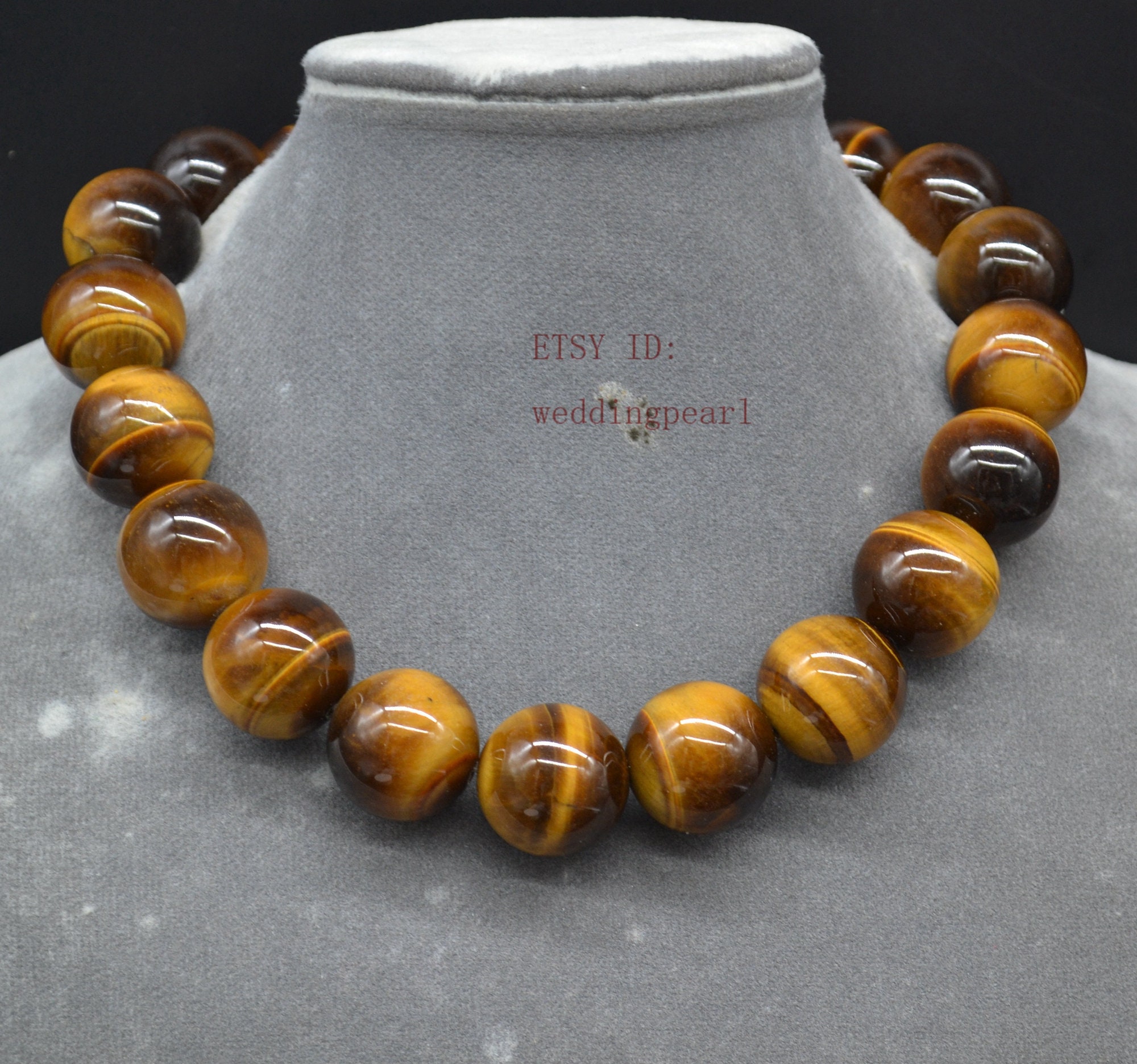 Tiger Eye Beads Mala at Rs 750/piece | Ganga Bhogpur Talla | Haridwar | ID:  2852487759030