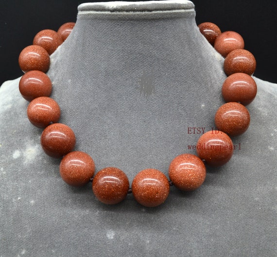 Antique Pink Coral Large Bead Ethnic Necklace - Ruby Lane