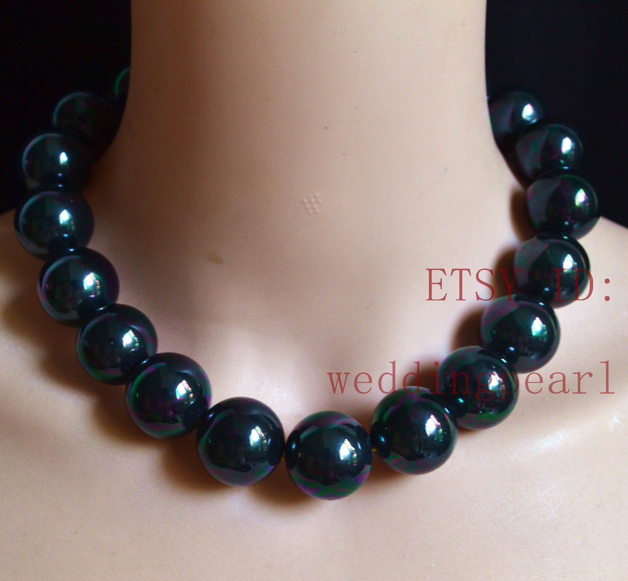 20mm Pearl Necklace, Big Mother of Pearl Necklaces, More