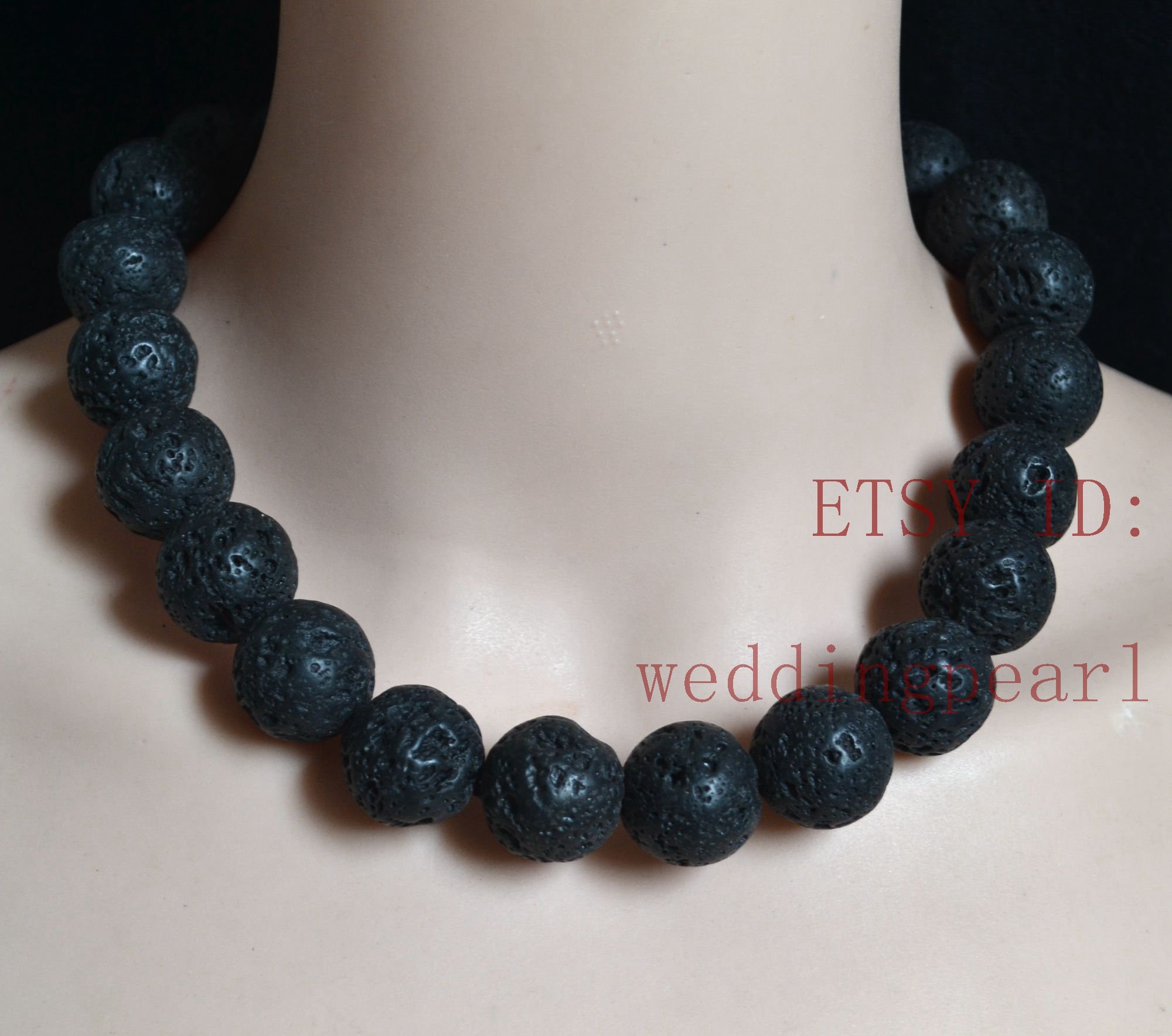 Collana da uomo in pietra naturale – Tempio Zen
