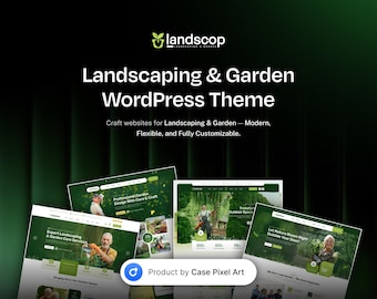 Landscaping WordPress Theme for Garden Design, Lawn Care & Gardening Services – Landscop