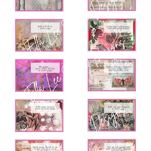 A4 Mixed Media 50 Prompt Cards- Fun Way to Keep Your Art Projects on ...