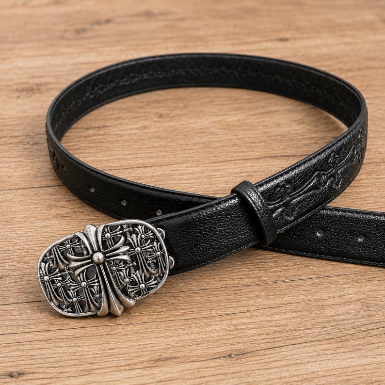 Chrome Hearts Cross Belt - Etsy