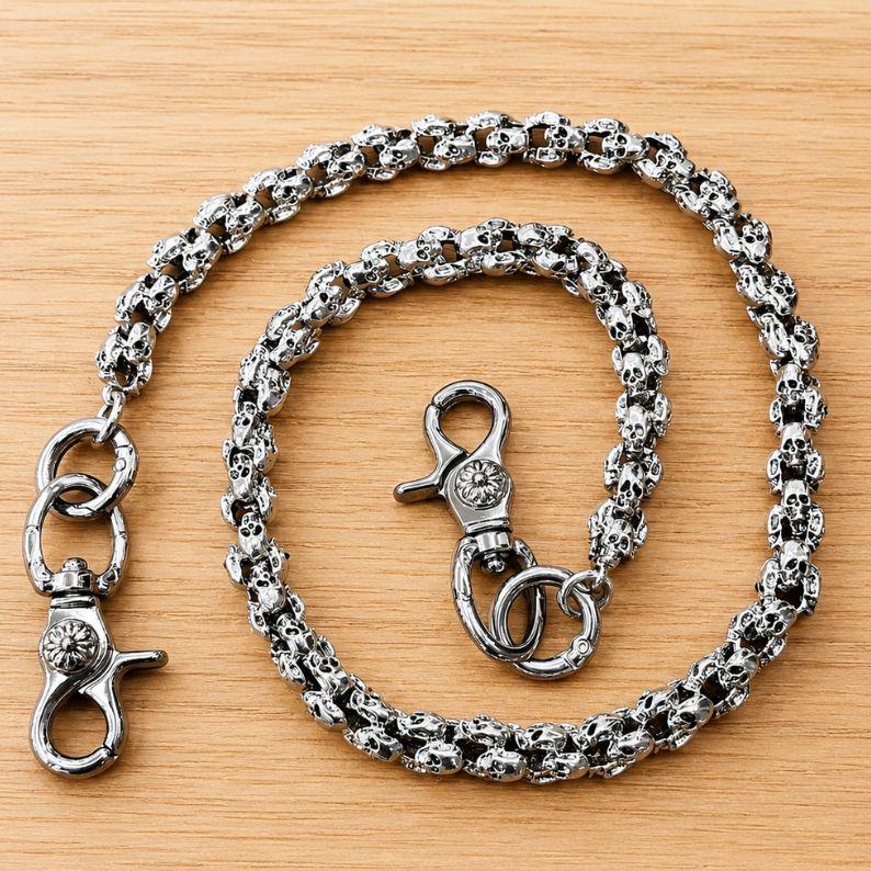 925 Wallet Chain - Etsy