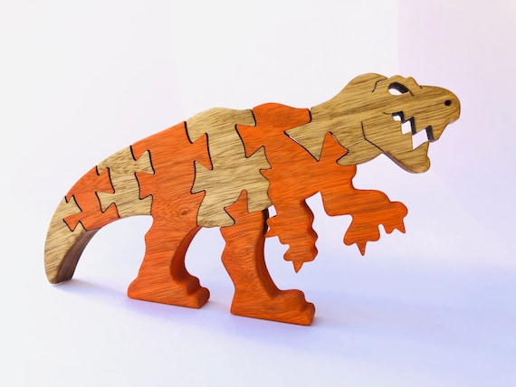 Puzzle dinosaure T-Rex - Le T rex francais