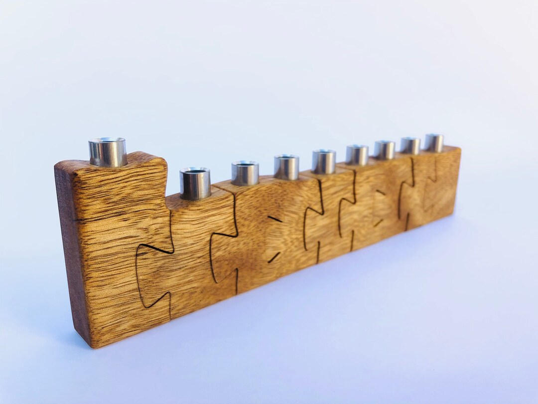 Hanukkah puzzle Menorah A Very Special Hanukkah Gift Wooden Puzzle