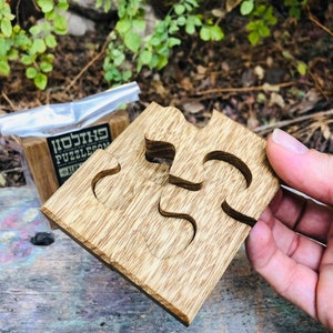 Wooden brain teaser.