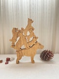 Handmade Wooden Dog Balance Game - Creative Stacking Toy & Home Decor - Interactive Play for All Ages product logo