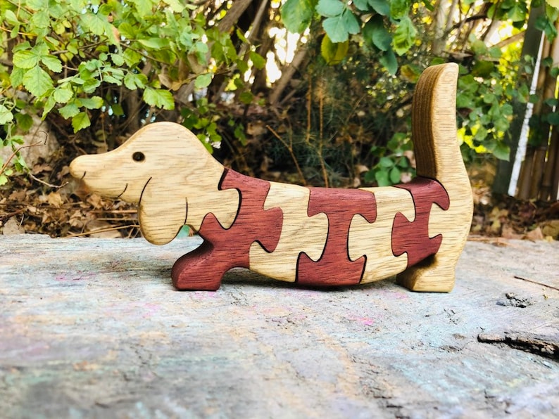 A Jigsaw Puzzle All in Pieces with A Dachshunds Needing to Be Rescued Hoodie