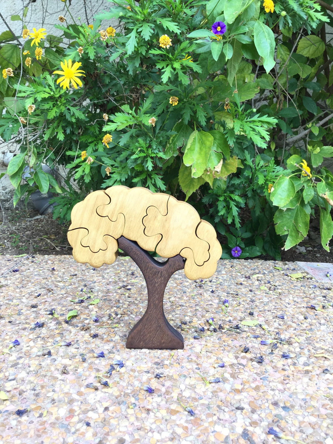 Wooden large tree puzzle wooden puzzle jigsaw puzzle wood Etsy