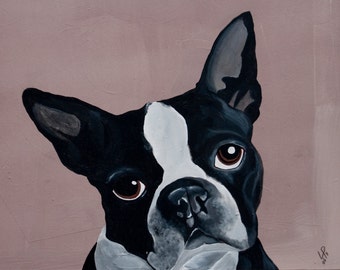 Faithfulness - Boston Terrier/Druck