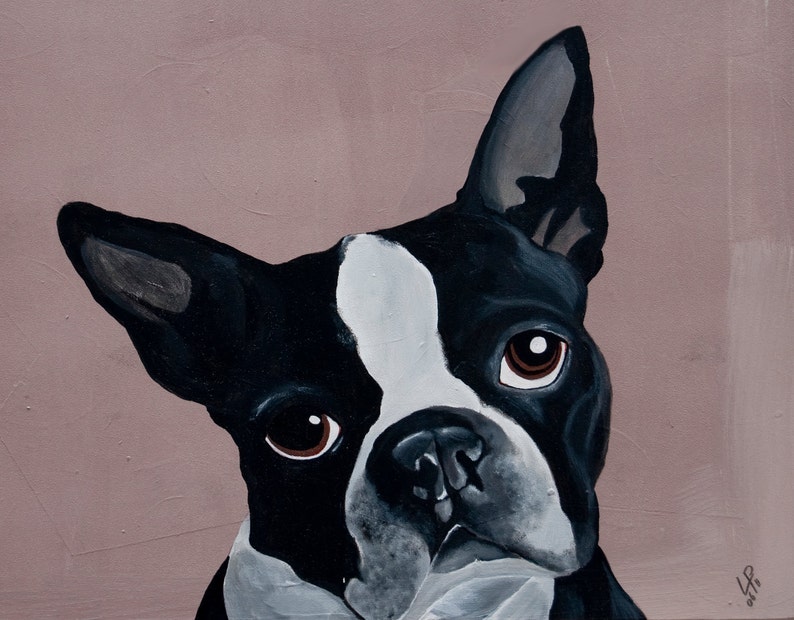 Faithfulness Boston Terrier/Druck Bild 1