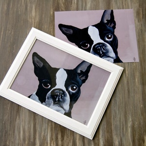 Faithfulness Boston Terrier/Druck Bild 3