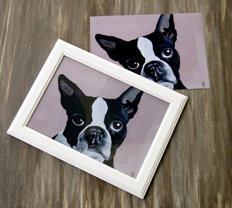 Faithfulness Boston Terrier/Druck Bild 3