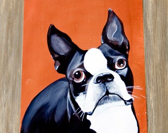 Just Love Me - Boston Terrier/Druck