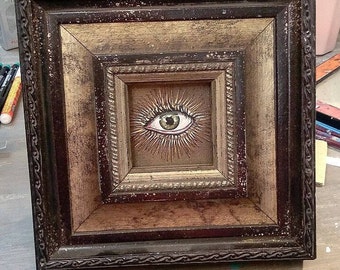 The Eye/Acrylic/framed