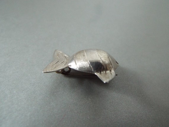 Mexican Taxco  sterling silver tropical fish pin … - image 2