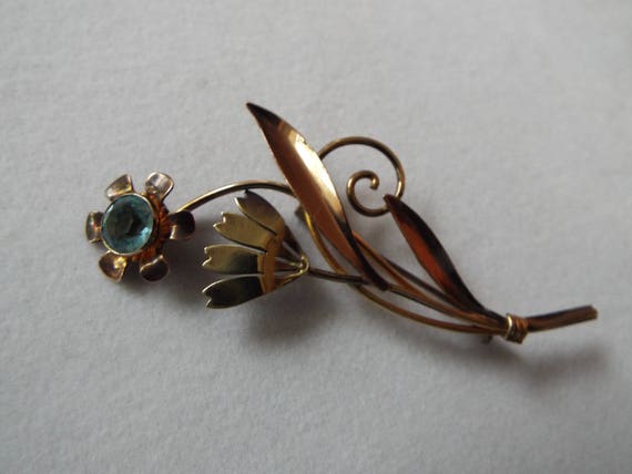 Van Dell Gold Filled Floral Leaf Pin Brooch 1/20 12kt GF on - Etsy Van Dell Gold Filled Floral Leaf Pin Brooch 1/20 12kt GF on - Etsy