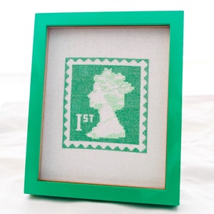 Her Majesty Cross Stitch Queen Elizabeth Cross Stitch Queen Cross Stitch Digital Cross Stitch Pattern image 1