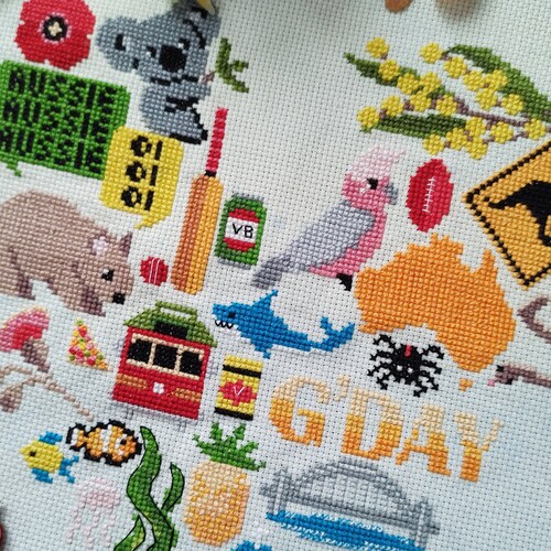 Australia Cross Stitch Pattern Printable PDF Pattern Etsy