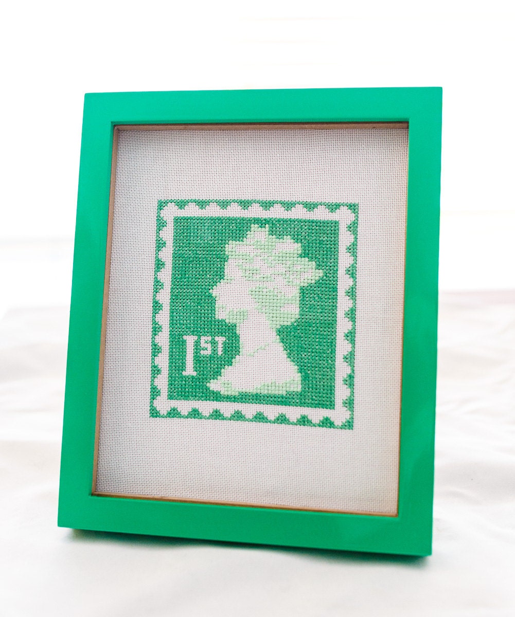 Her Majesty Cross Stitch - Queen Elizabeth Cross Stitch - Queen Cross Stitch - Digital Cross Stitch Pattern